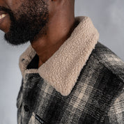 Wool Lumber Jacket Black