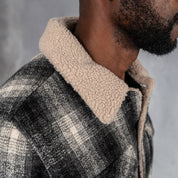 Wool Lumber Jacket Black