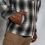 Wool Lumber Jacket Black