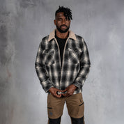 Wool Lumber Jacket Black
