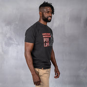 Work Wear For Life T-Shirt Charcoal