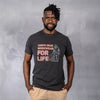 Work Wear For Life T-Shirt Charcoal