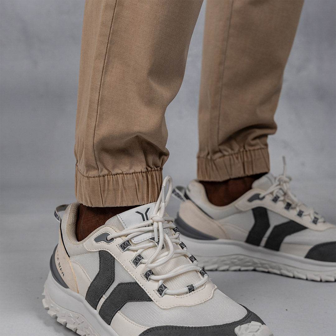 Iron Jogger Chino Stone
