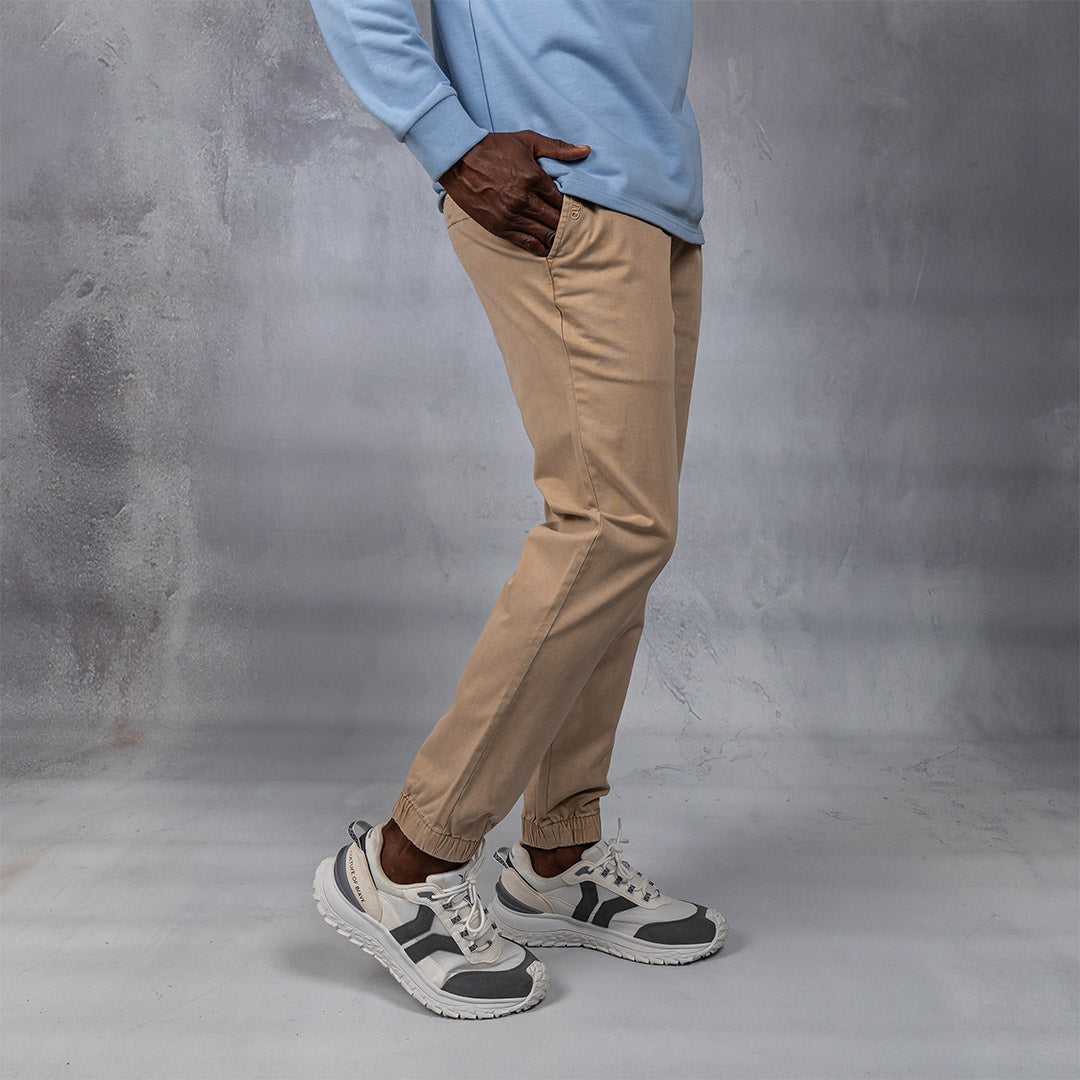 Iron Jogger Chino Stone
