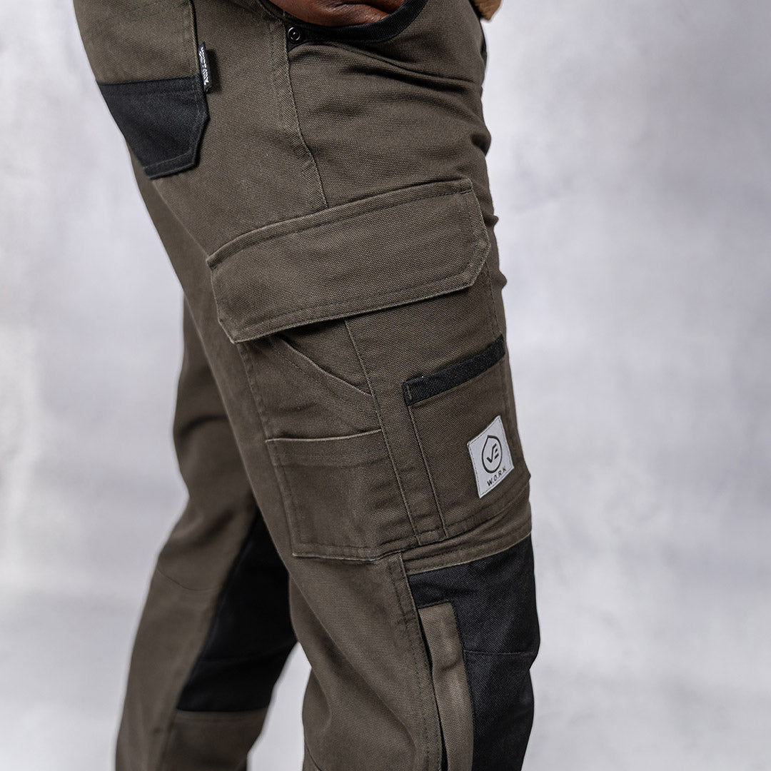 W.O.R.K Canvas Carpenter Pant Olive