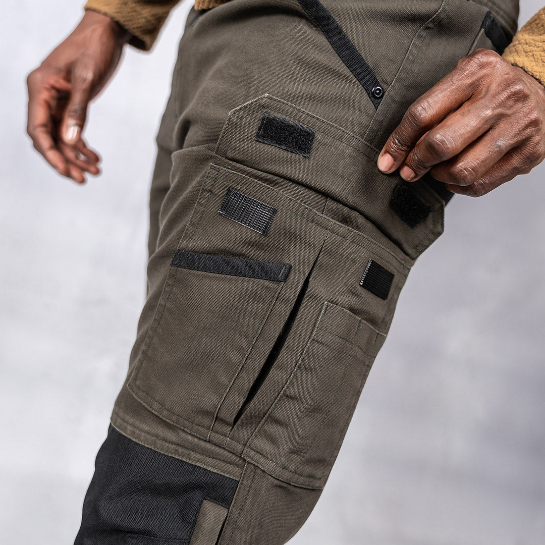 W.O.R.K Canvas Carpenter Pant Olive
