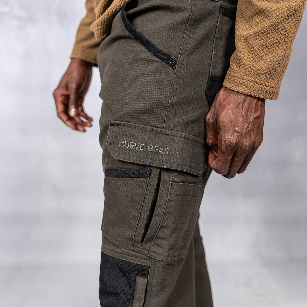 W.O.R.K Canvas Carpenter Pant Olive