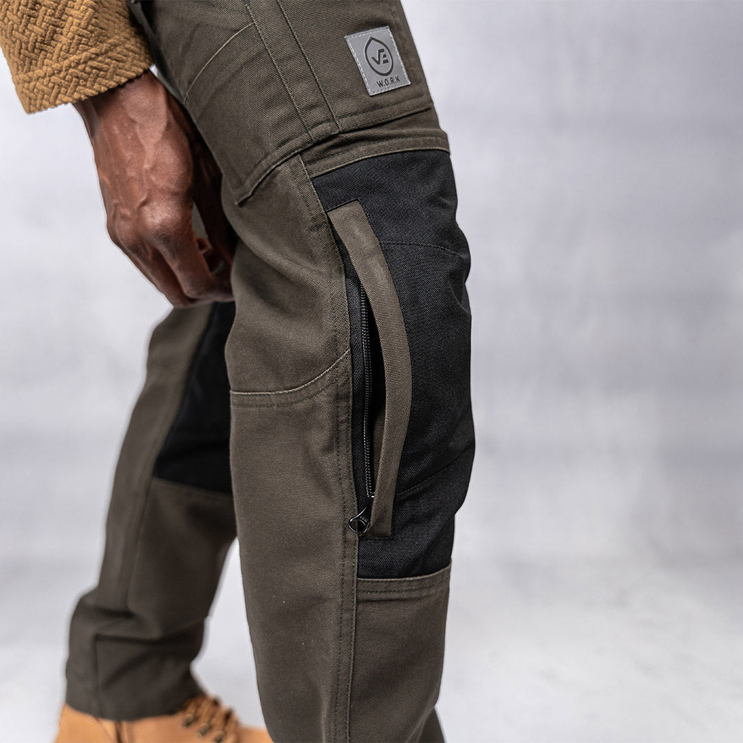 W.O.R.K Canvas Carpenter Pant Olive