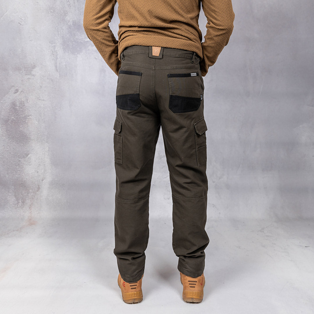W.O.R.K Canvas Carpenter Pant Olive