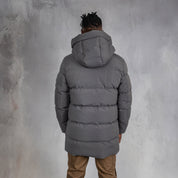 Long Line Puffer x Toyota Cheetahs Grey