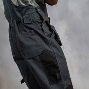 W.O.R.K Duck Canvas Dungaree Charcoal