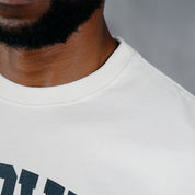 Curved T-Shirt Light Blue