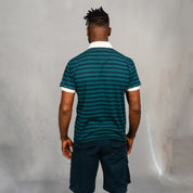 Elite Rugby Polo Bottle Green & Navy