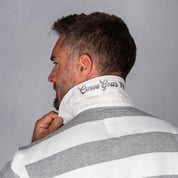 Elite Rugby Polo White & Grey