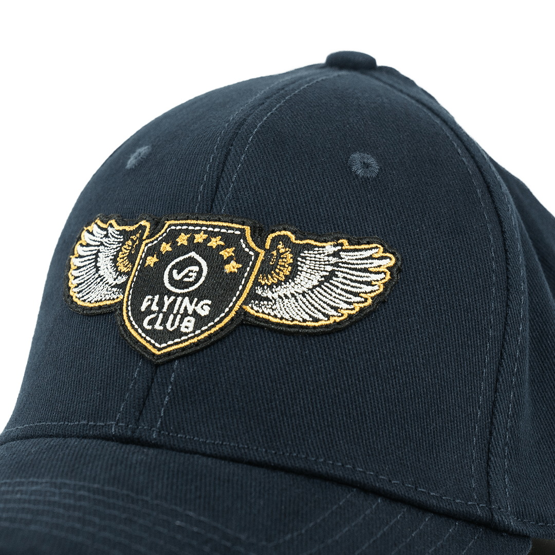 Aviation Flying Club Cap Navy - Curve Gear
