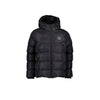 Bionic L/Sleeve Puffer With Hood Black
