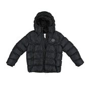 Bionic L/Sleeve Puffer With Hood Black