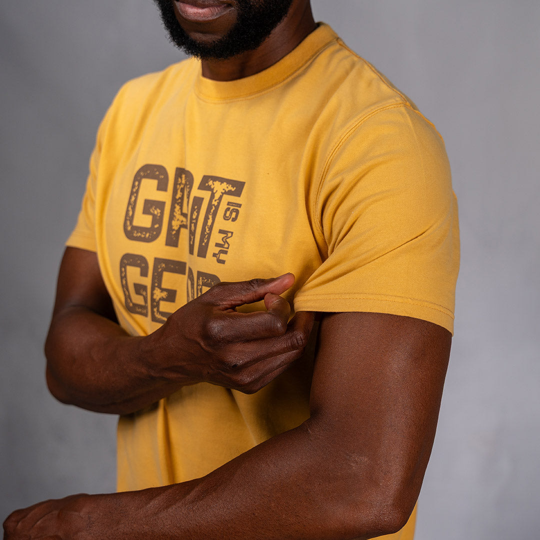 Grit is my Gear T-Shirt Mustard