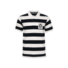 Elite Rugby Polo Navy & White Medium Stripe