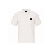 Elite Rugby Polo Off White Horse Power