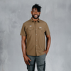 W.O.R.K Ripstop 4 Way Stretch S/Sleeve Shirt x Toyota Cheetahs Brown