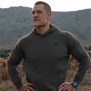 100% Merino Wool Hoodie Olive