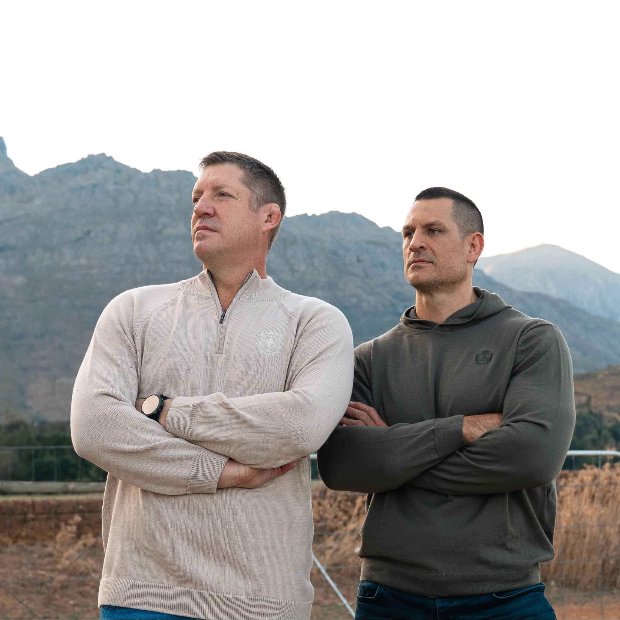 100% Merino Wool 1/4 Zip Knitwear Olive