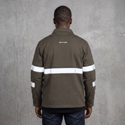 W.O.R.K Technical Long Sleeve Golfer Olive