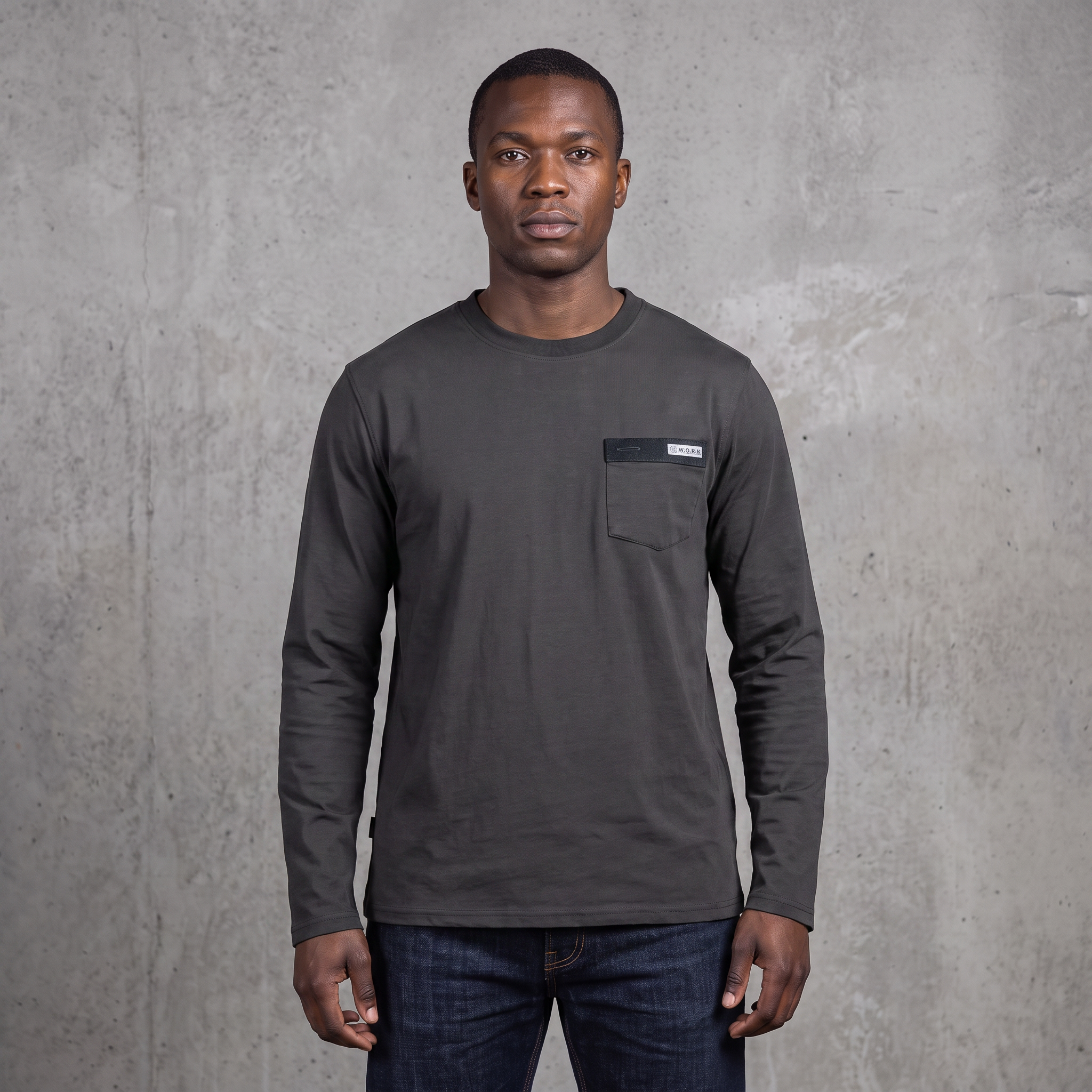 W.O.R.KTechnicalLongSleeveT-ShirtCharcoal.png