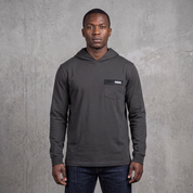 W.O.R.K Technical Hoodie Charcoal