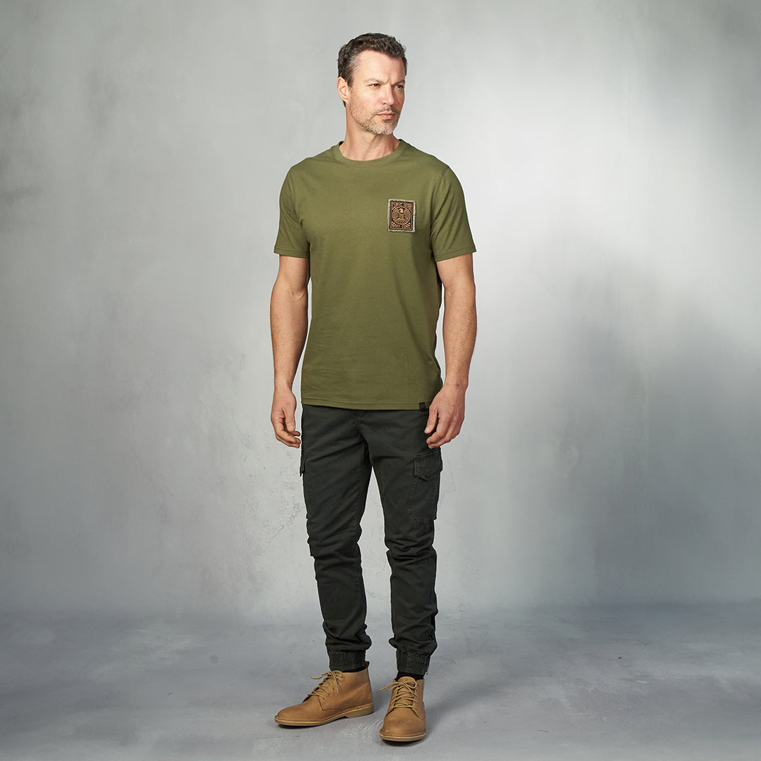 Army Corp T-Shirt Olive - T-Shirts Curve Gear