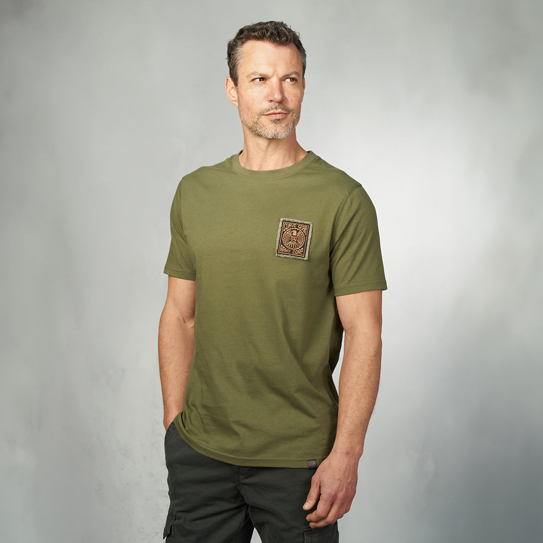 Army Corp T-Shirt Olive - T-Shirts Curve Gear