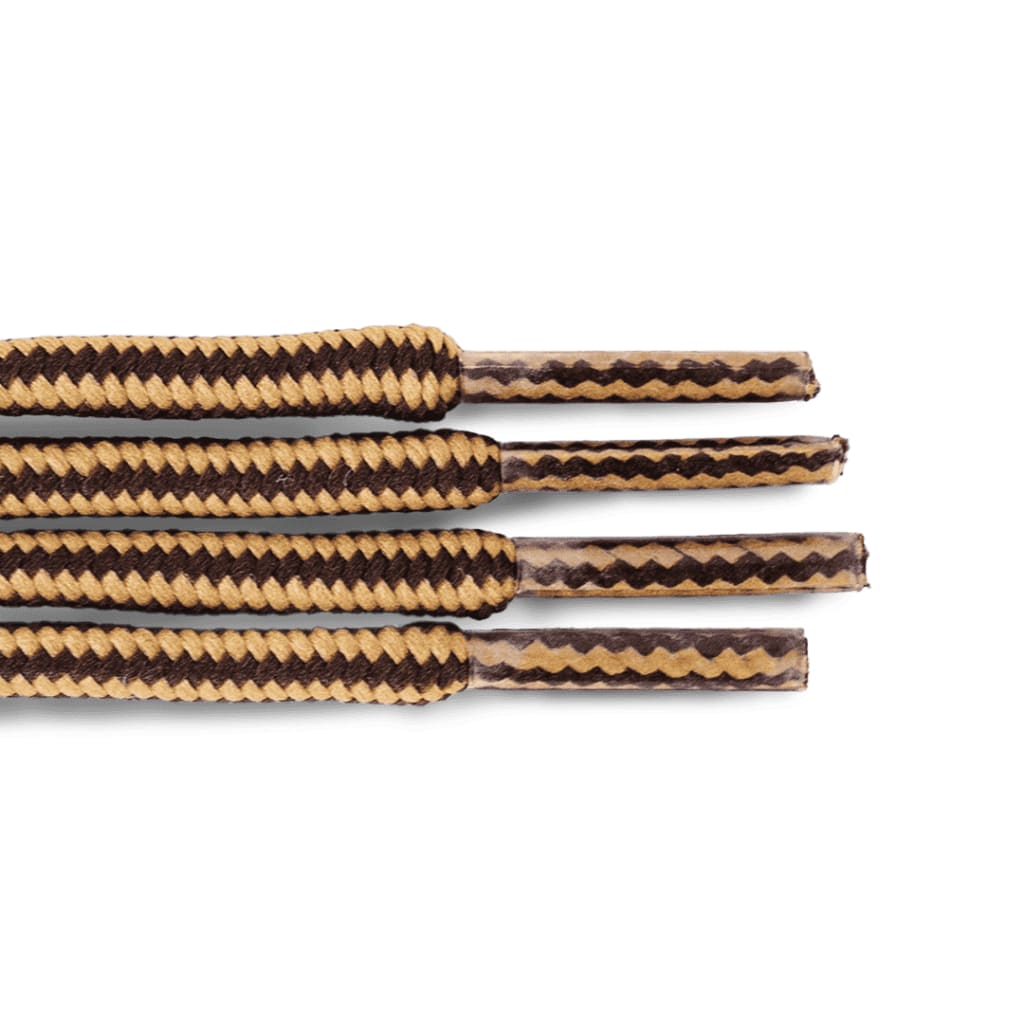 Brawn Dark Brown Shoelaces - Dark Brown - Laces Curve Gear