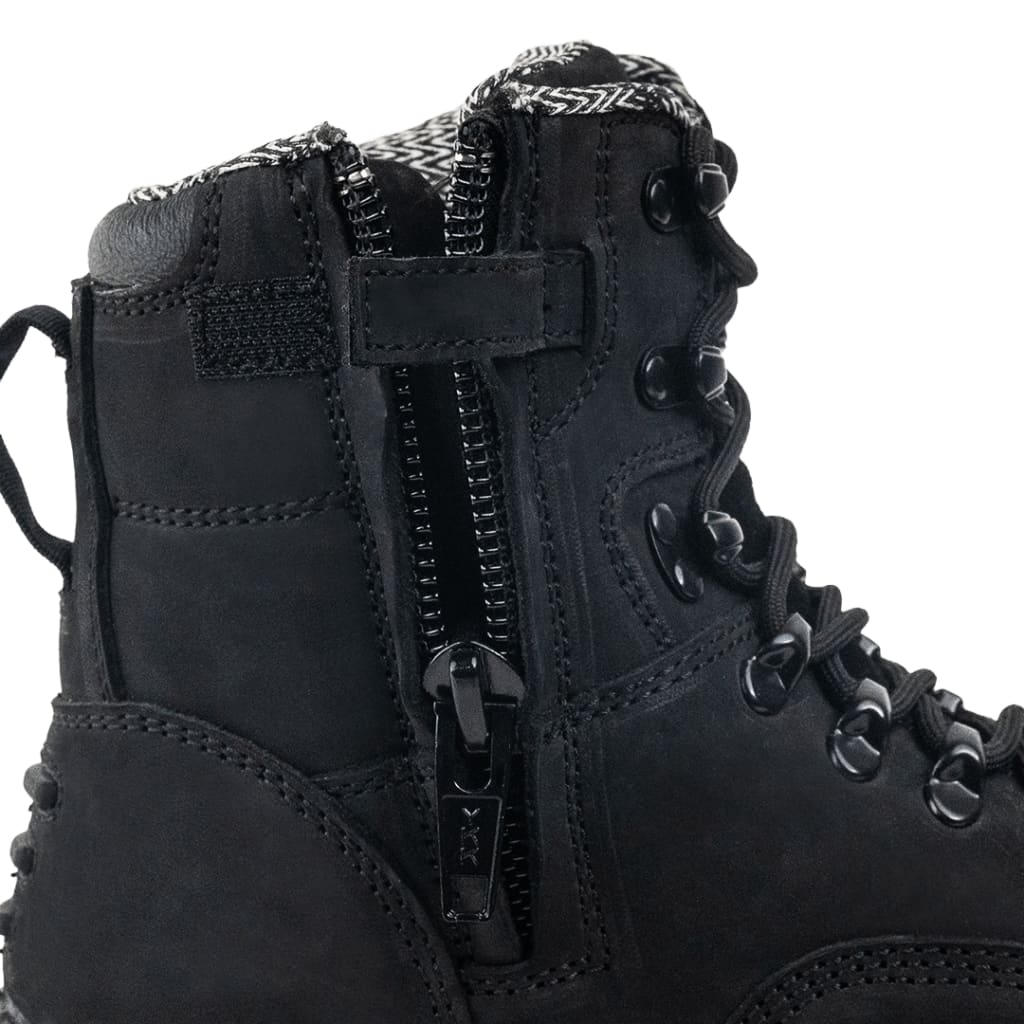 Brawn Safety Work Boots Black - Safety Boots Curve Gear