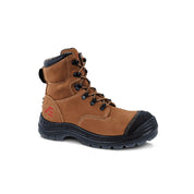 Brawn Safety Work Boots Dark Brown - Safety Boots Curve Gear