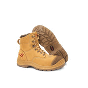 Brawn Safety Work Boots Tan - Safety Boots Curve Gear