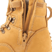 Brawn Safety Work Boots Tan - Safety Boots Curve Gear