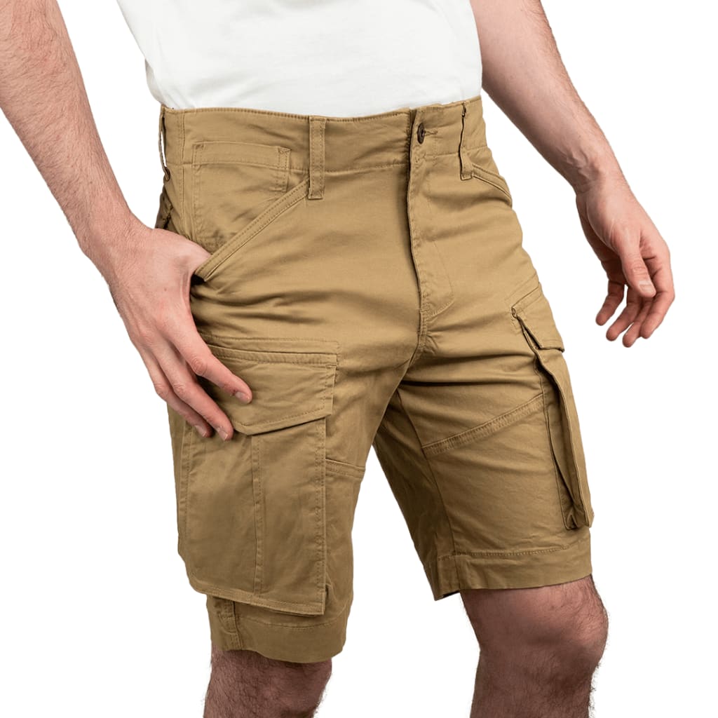 Brexa Cargo Shorts Khaki - Shorts Curve Gear