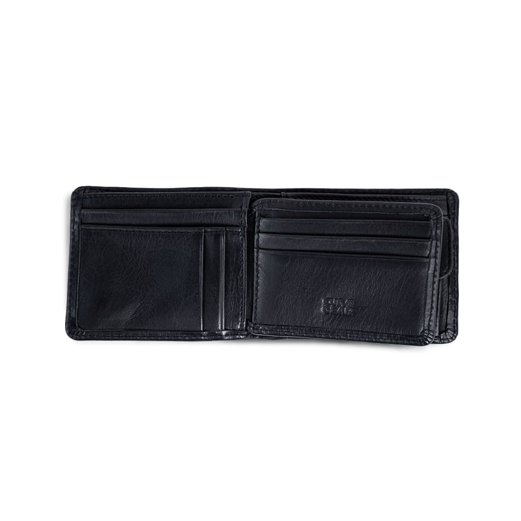 Buff Bifold Wallet Black - Wallets Curve Gear