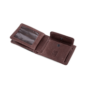 Buff Bifold Wallet Brown - Wallets Curve Gear