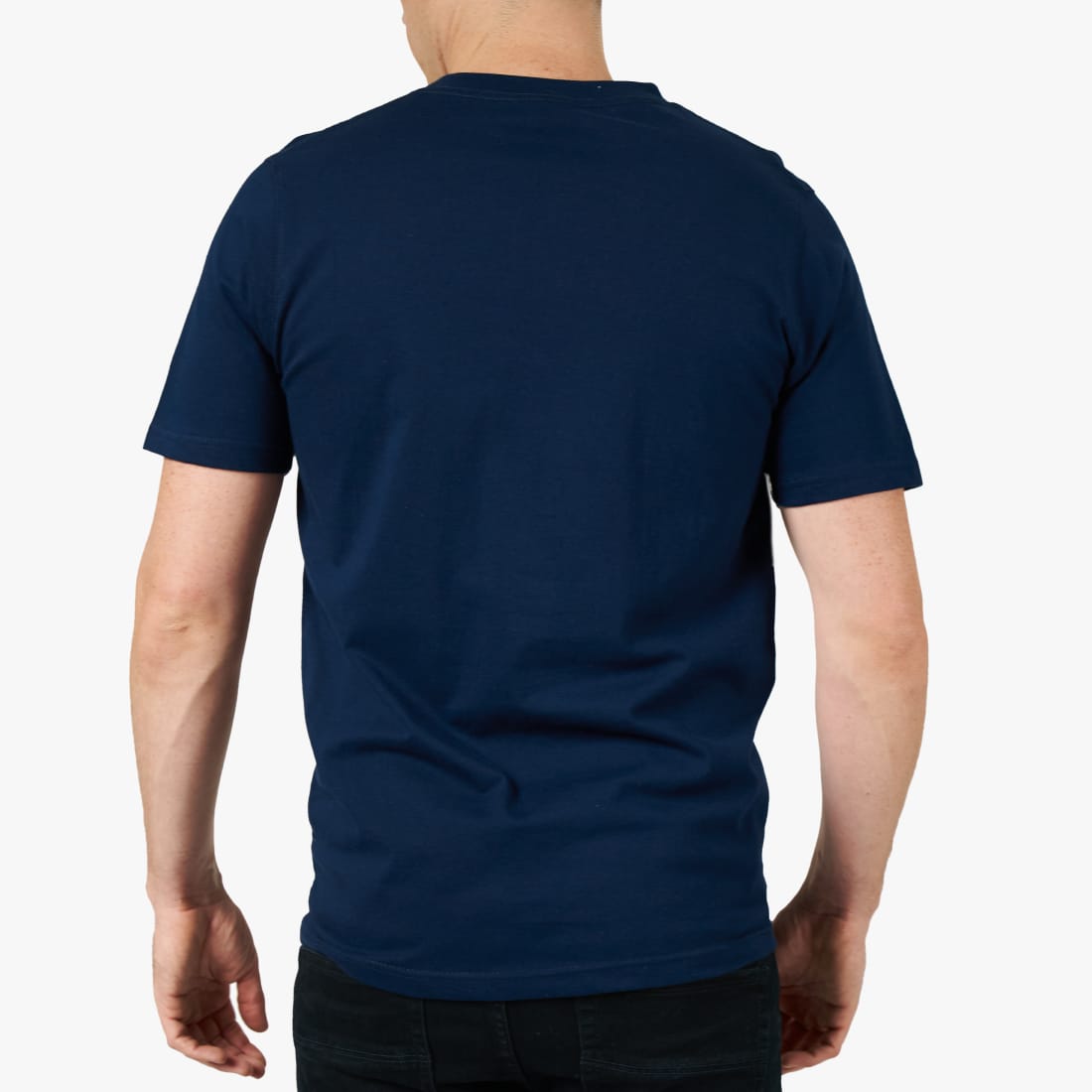 Bull Dog Patch T-Shirt Navy - T-Shirts Curve Gear