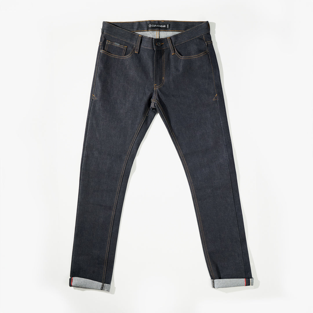 C100 Series Denim Straight Raw Indigo - Curve Gear