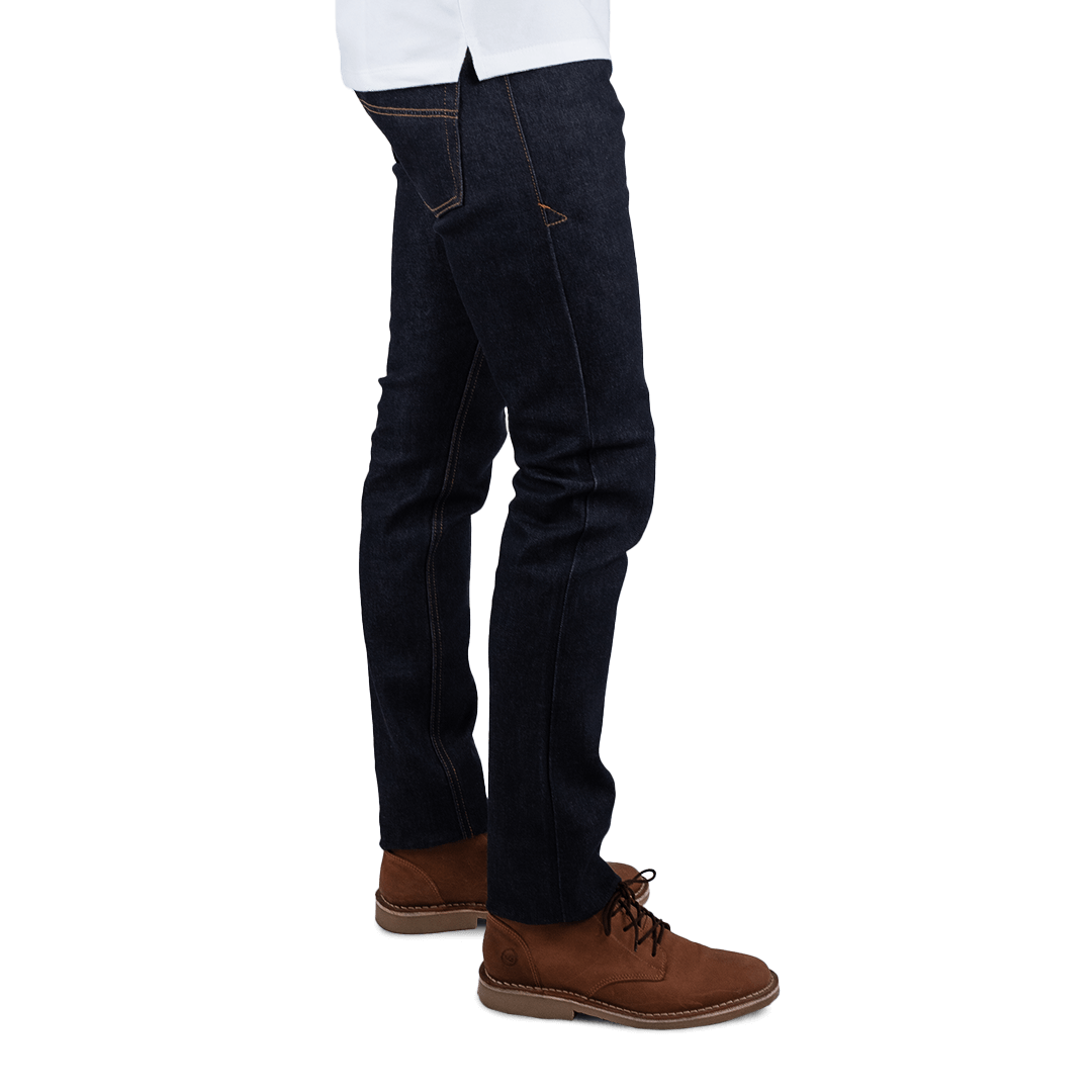 C200 Series Denim Slim Raw Indigo - Curve Gear