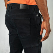 C300 Series Utility Denim Slim Blue Black - Curve Gear