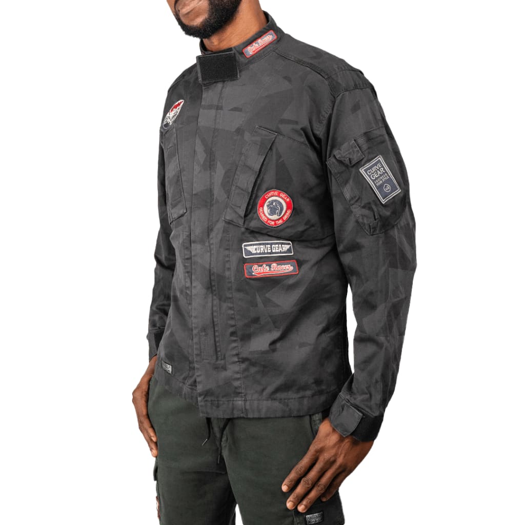 Café Racer Camo Jacket - Curve Gear