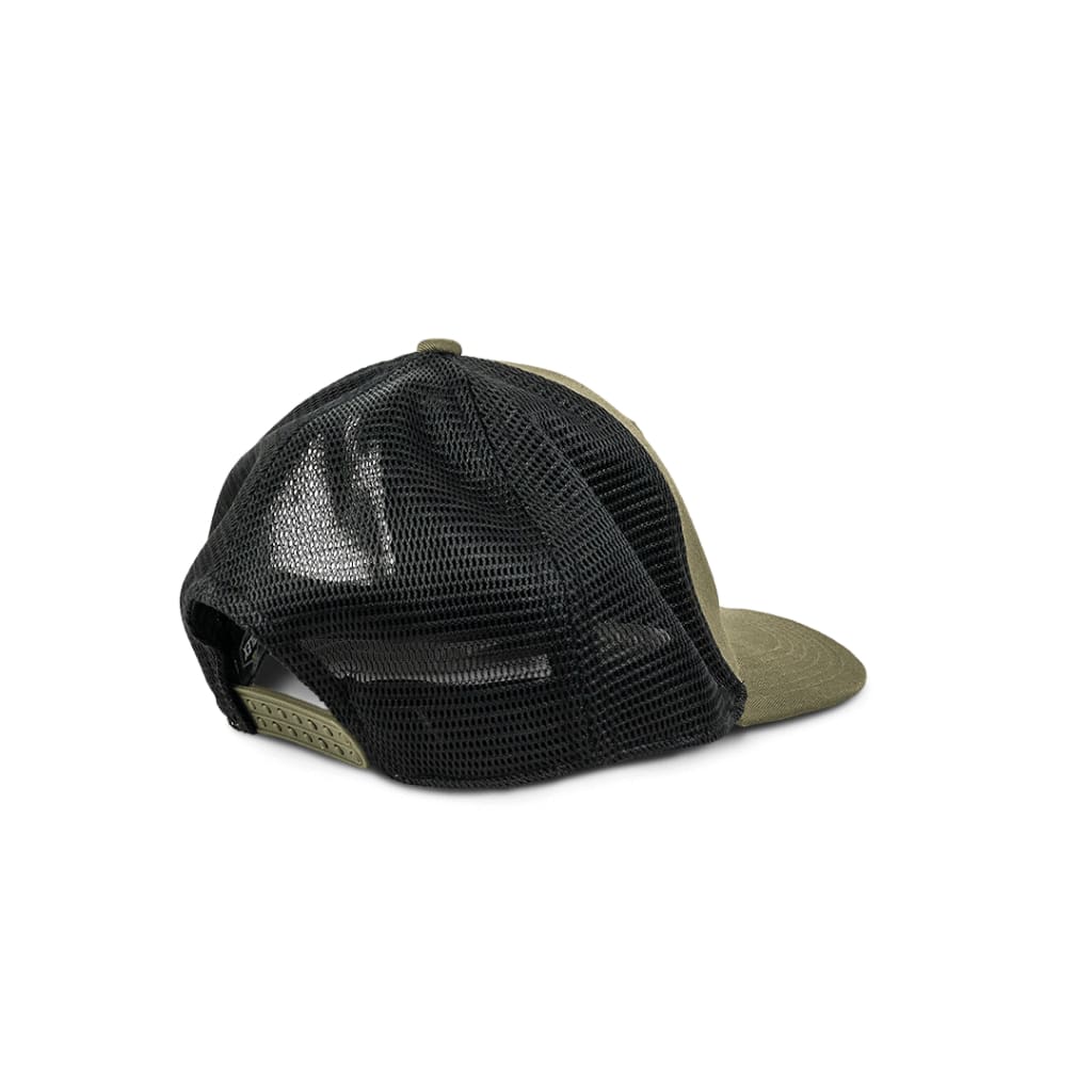 Café Racer Cap Olive and Black - Curve Gear