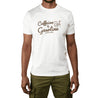 Café Racer Gasoline T-shirt White - Curve Gear