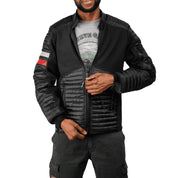 Café Racer Moto Jacket Black - Curve Gear