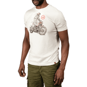 Café Racer Revs Shirt Sandstone - Curve Gear