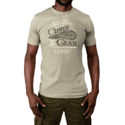 Café Racer Speed King T-Shirt Moss Green - Curve Gear